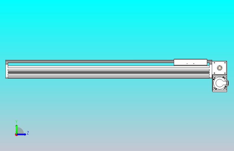 皮带直线轴半封闭可选导轨TPA-HNB-202D-140-L900-RP-C-P75-N3