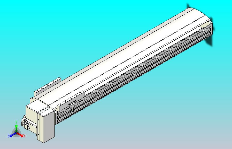 皮带直线轴半封闭可选导轨TPA-HNB-202D-140-L900-RP-C-P75-N3