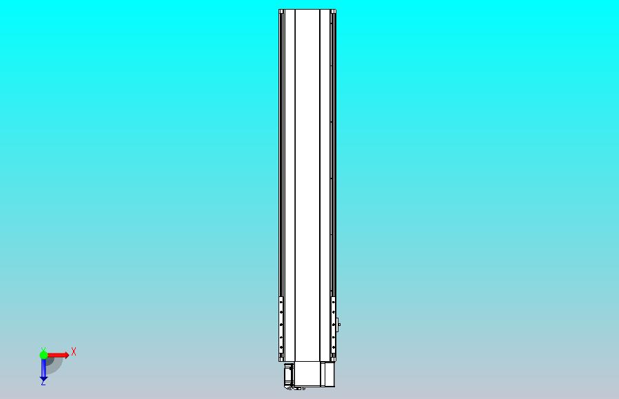 皮带直线轴半封闭可选导轨TPA-HNB-202D-140-L900-RP-Y-P75-N3