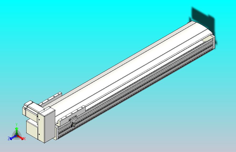 皮带直线轴半封闭可选导轨TPA-HNB-202D-140-L900-RU-C-P75-N3