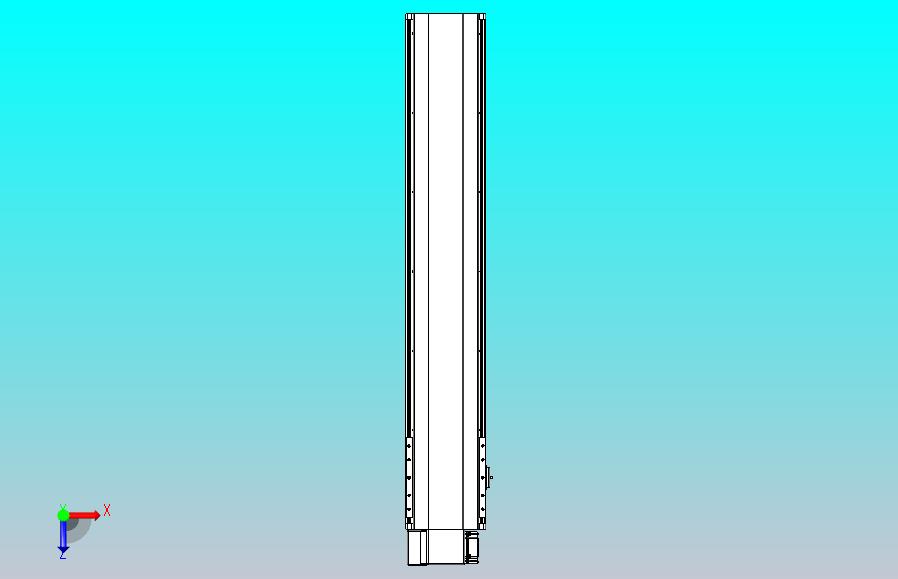 皮带直线轴半封闭可选导轨TPA-HNB-202D-140-L950-LP-Y-P75-N3