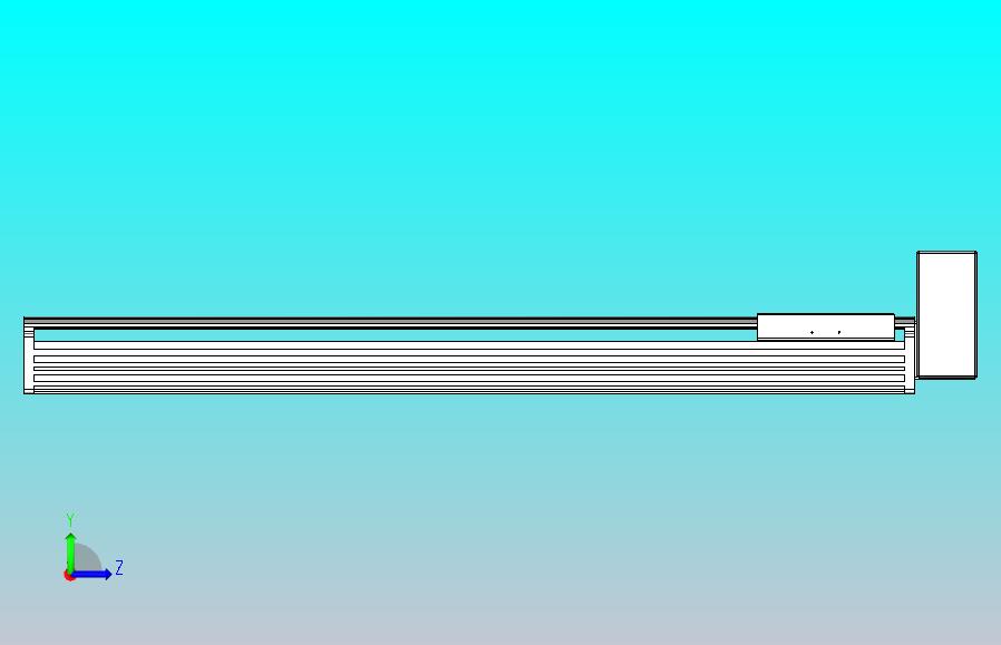 皮带直线轴半封闭可选导轨TPA-HNB-202D-140-L950-LU-C-P75-N3