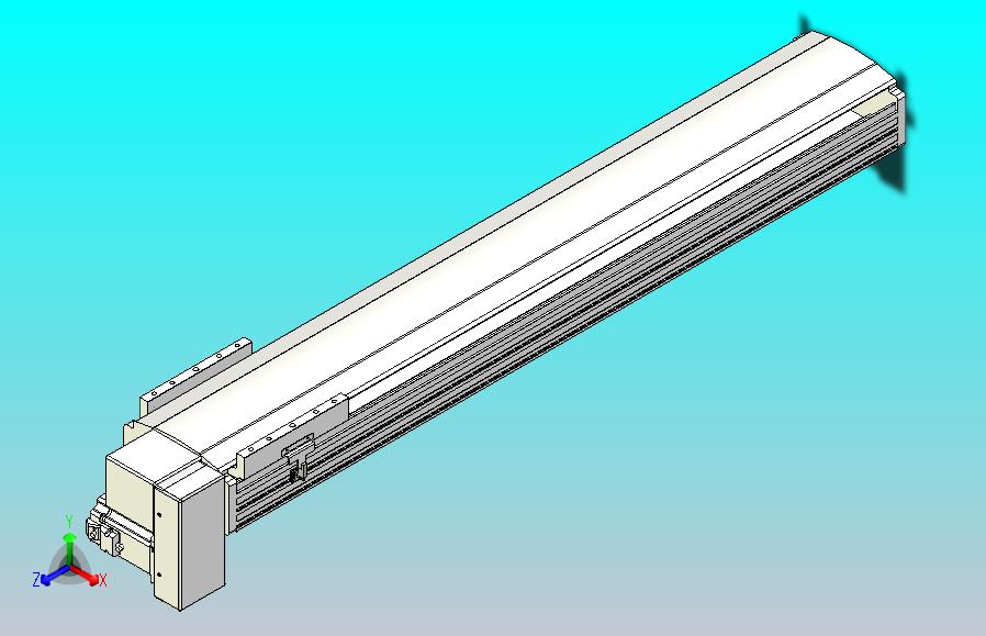 皮带直线轴半封闭可选导轨TPA-HNB-202D-140-L950-RP-C-P75-N3