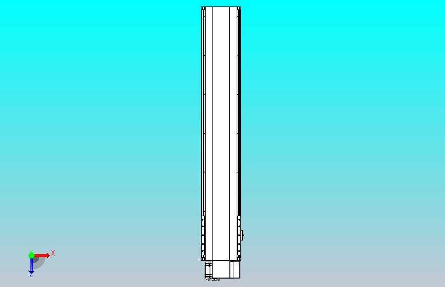 皮带直线轴半封闭可选导轨TPA-HNB-202D-140-L950-RP-Y-P75-N3