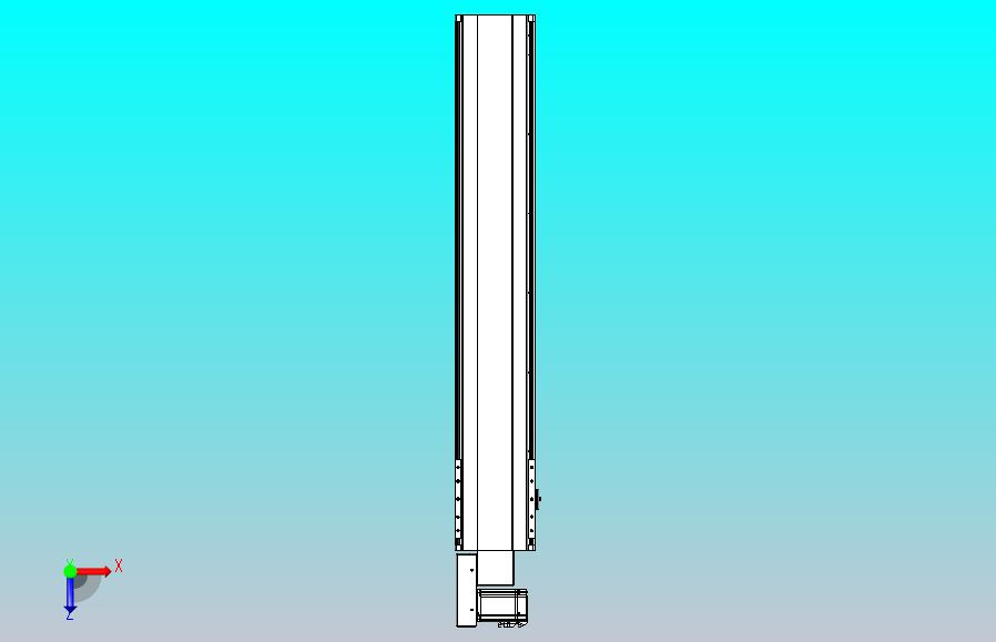 皮带直线轴半封闭可选导轨TPA-HNB-202D-140-L1000-ML-Y-P75-N3