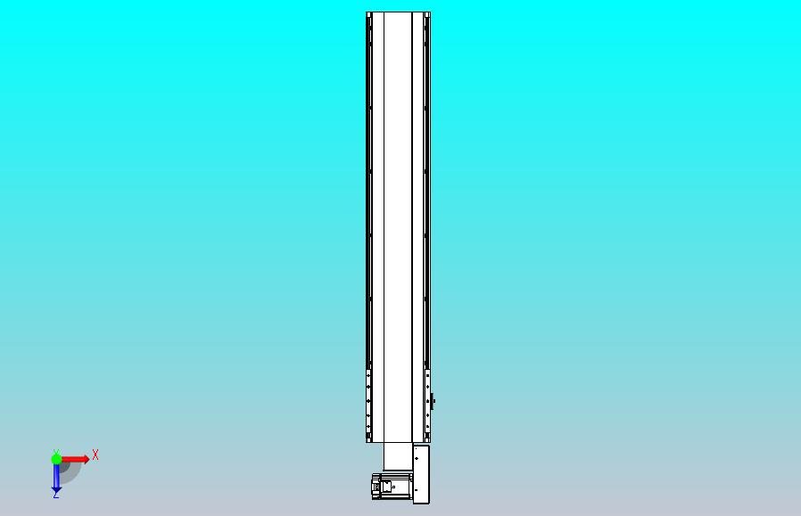 皮带直线轴半封闭可选导轨TPA-HNB-202D-140-L1000-MR-C-P75-N3