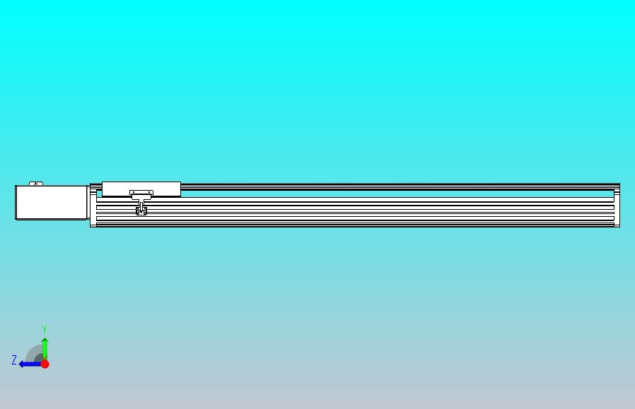 皮带直线轴半封闭可选导轨TPA-HNB-202D-140-L1000-MR-Y-P75-N3