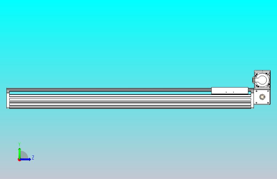 皮带直线轴半封闭可选导轨TPA-HNB-202D-140-L1000-RU-C-P75-N3