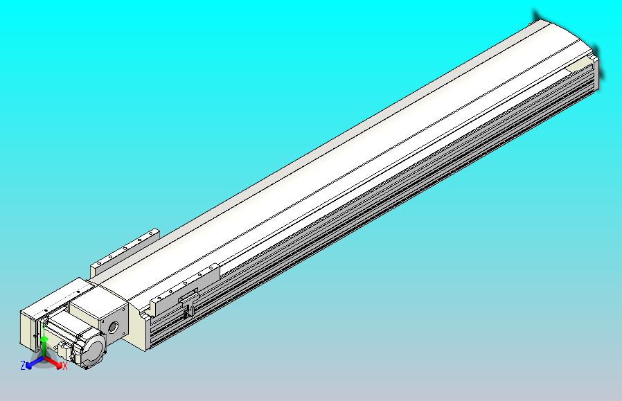 皮带直线轴半封闭可选导轨TPA-HNB-202D-140-L1050-ML-C-P75-N3