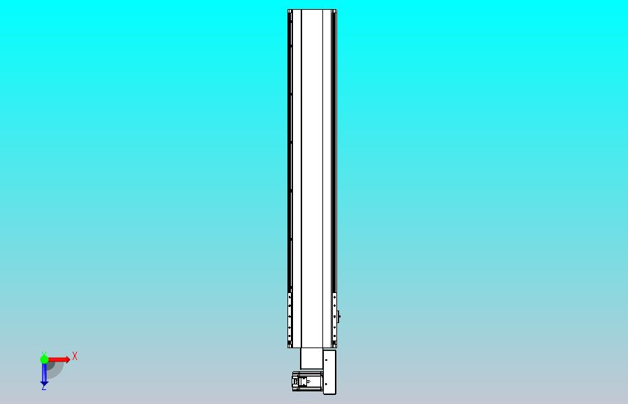 皮带直线轴半封闭可选导轨TPA-HNB-202D-140-L1050-MR-C-P75-N3