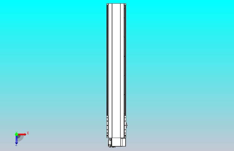 皮带直线轴半封闭可选导轨TPA-HNB-202D-140-L1050-RP-Y-P75-N3