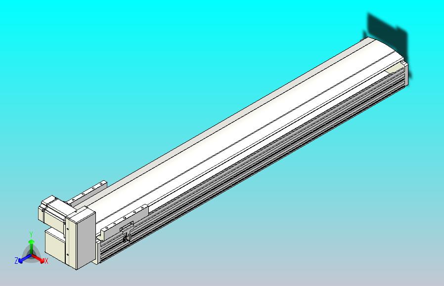 皮带直线轴半封闭可选导轨TPA-HNB-202D-140-L1050-RU-C-P75-N3