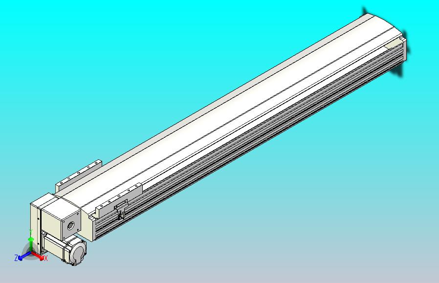 皮带直线轴半封闭可选导轨TPA-HNB-202D-140-L1100-LP-C-P75-N3