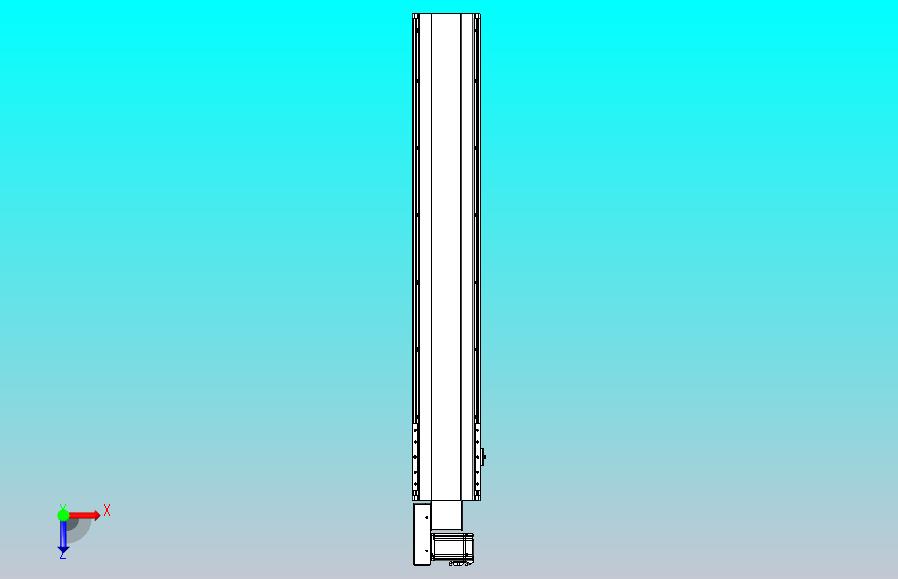 皮带直线轴半封闭可选导轨TPA-HNB-202D-140-L1100-ML-C-P75-N3