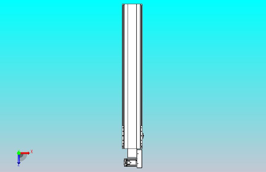 皮带直线轴半封闭可选导轨TPA-HNB-202D-140-L1100-MR-Y-P75-N3