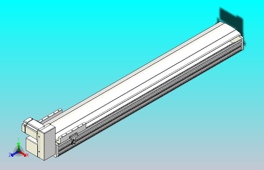 皮带直线轴半封闭可选导轨TPA-HNB-202D-140-L1100-RU-C-P75-N3