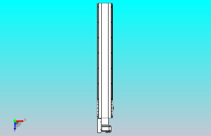 皮带直线轴半封闭可选导轨TPA-HNB-202D-140-L1150-ML-C-P75-N3