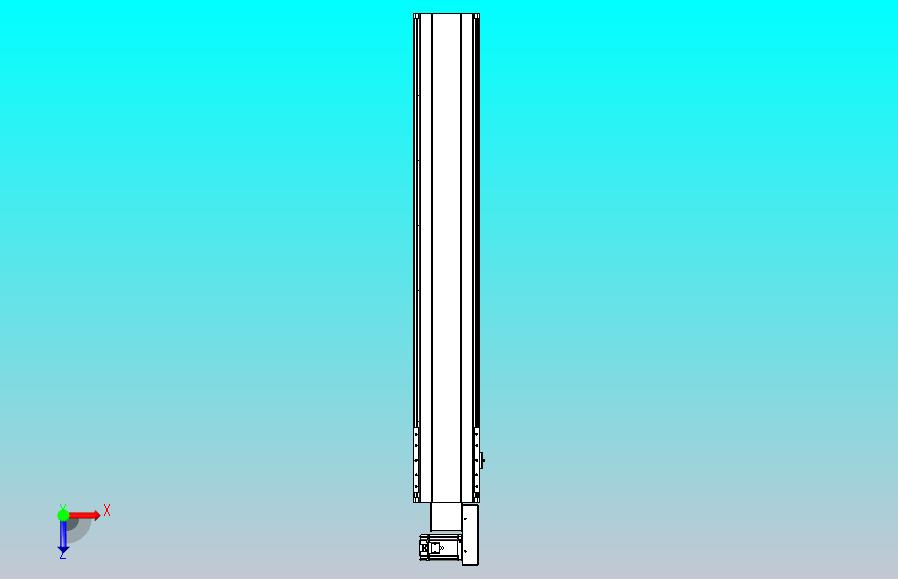 皮带直线轴半封闭可选导轨TPA-HNB-202D-140-L1150-MR-Y-P75-N3