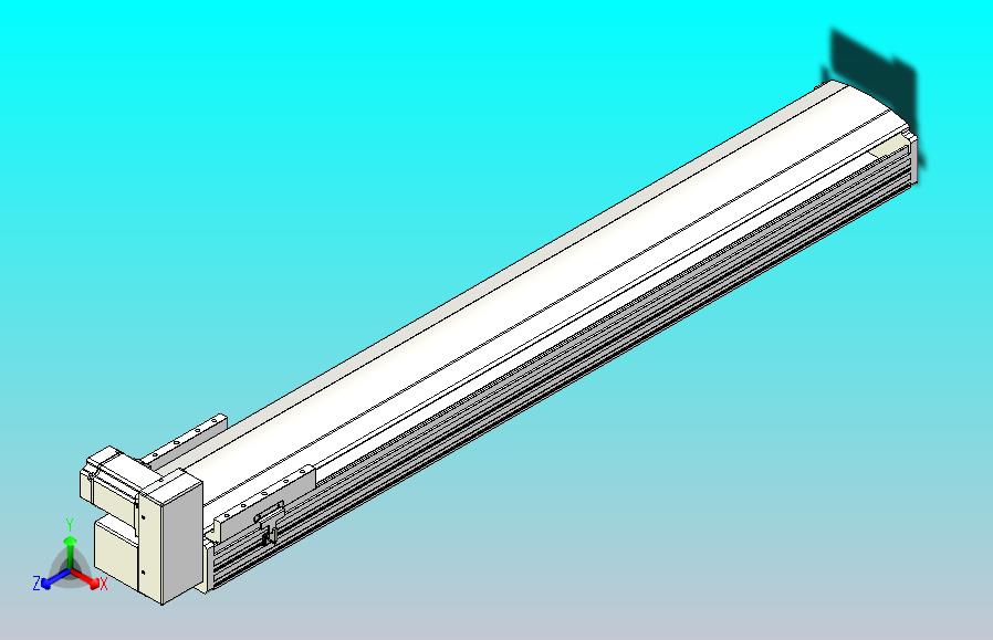 皮带直线轴半封闭可选导轨TPA-HNB-202D-140-L1150-RU-C-P75-N3