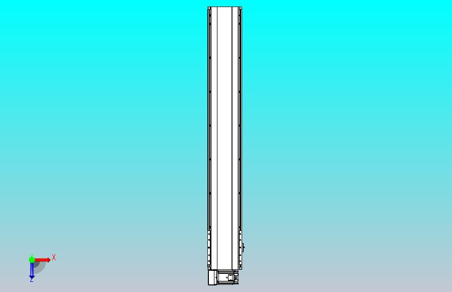 皮带直线轴半封闭可选导轨TPA-HNB-202D-140-L1200-LU-C-P75-N3