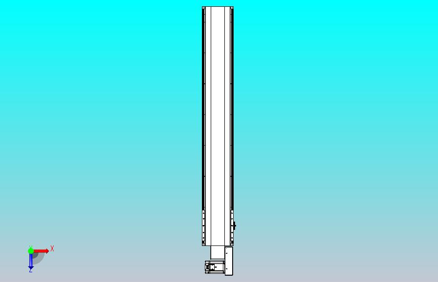 皮带直线轴半封闭可选导轨TPA-HNB-202D-140-L1200-MR-Y-P75-N3