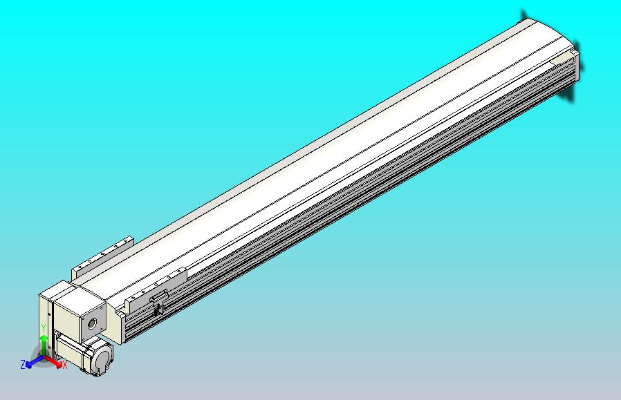 皮带直线轴半封闭可选导轨TPA-HNB-202D-140-L1250-LP-C-P75-N3