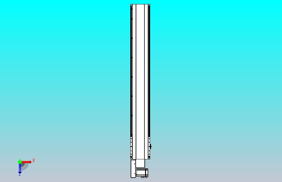 皮带直线轴半封闭可选导轨TPA-HNB-202D-140-L1250-ML-C-P75-N3