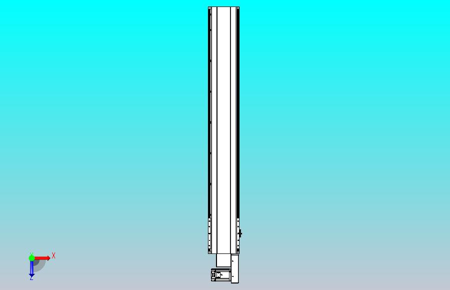 皮带直线轴半封闭可选导轨TPA-HNB-202D-140-L1250-MR-C-P75-N3