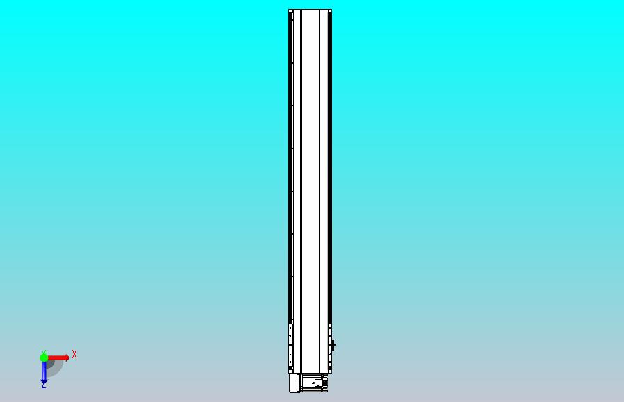 皮带直线轴半封闭可选导轨TPA-HNB-202D-140-L1350-LU-Y-P75-N3