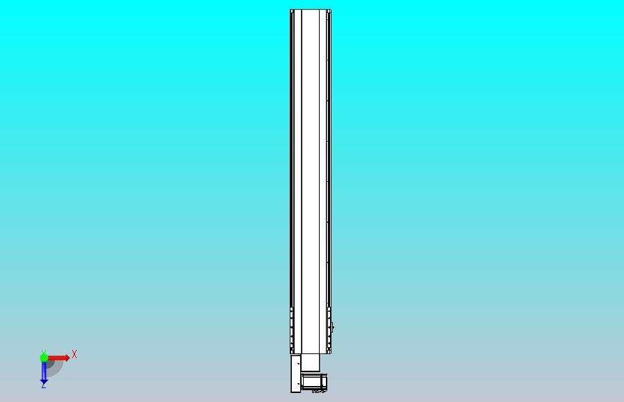 皮带直线轴半封闭可选导轨TPA-HNB-202D-140-L1350-ML-Y-P75-N3