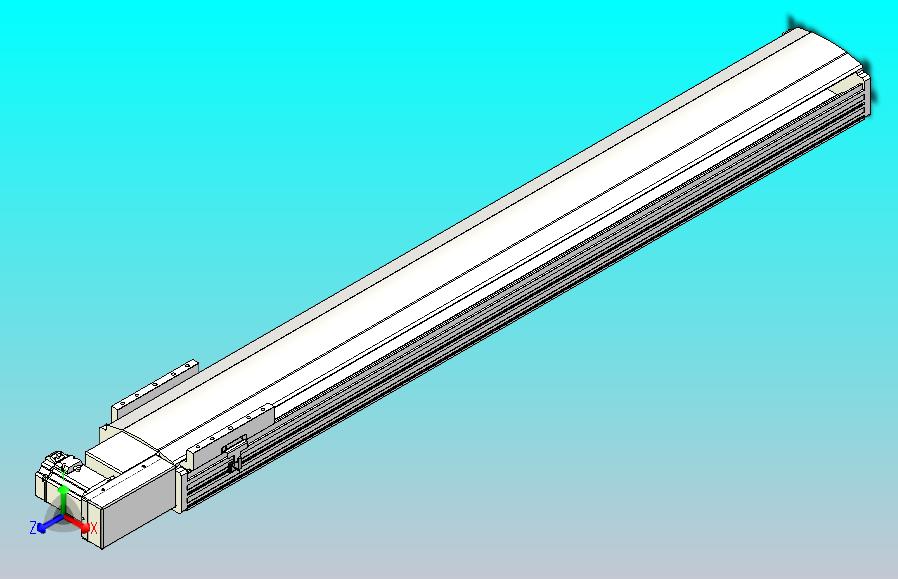 皮带直线轴半封闭可选导轨TPA-HNB-202D-140-L1350-MR-Y-P75-N3