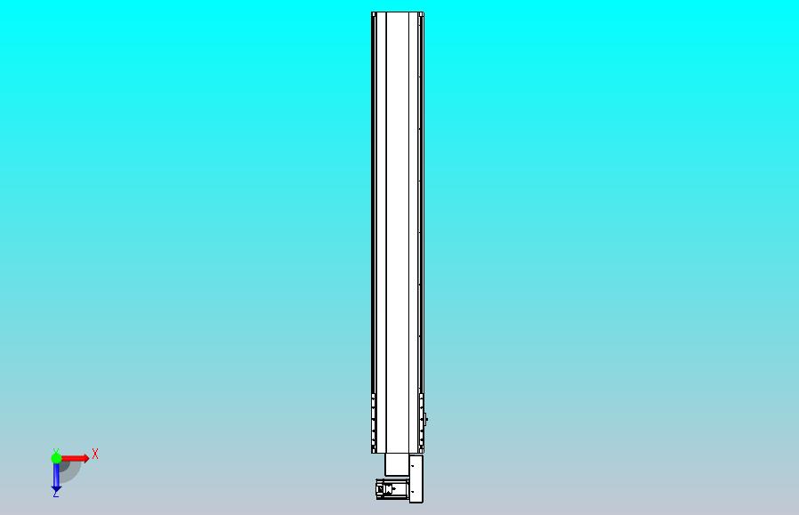 皮带直线轴半封闭可选导轨TPA-HNB-202D-140-L1350-MR-Y-P75-N3