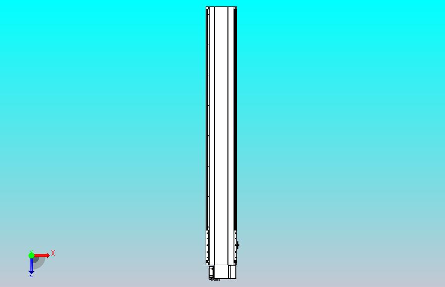 皮带直线轴半封闭可选导轨TPA-HNB-202D-140-L1350-RP-Y-P75-N3