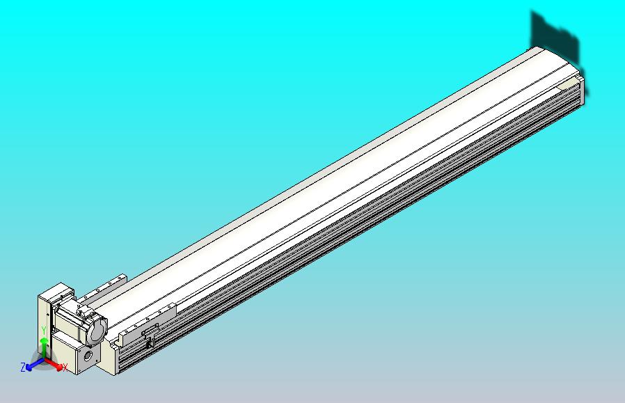 皮带直线轴半封闭可选导轨TPA-HNB-202D-140-L1400-LU-C-P75-N3