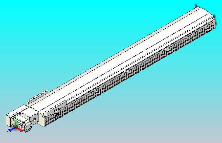 皮带直线轴半封闭可选导轨TPA-HNB-202D-140-L1400-ML-C-P75-N3