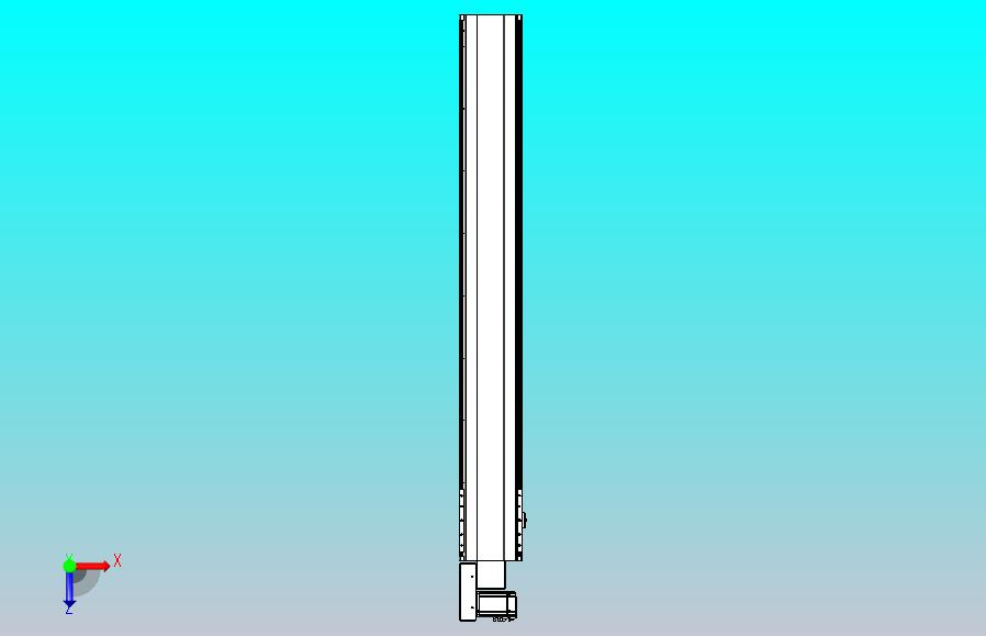 皮带直线轴半封闭可选导轨TPA-HNB-202D-140-L1400-ML-Y-P75-N3