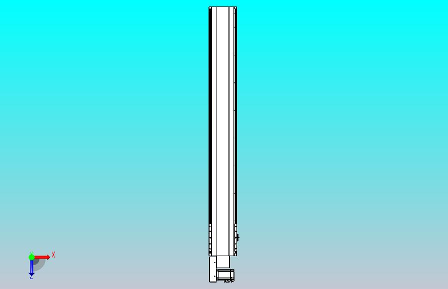 皮带直线轴半封闭可选导轨TPA-HNB-202D-140-L1450-ML-Y-P75-N3
