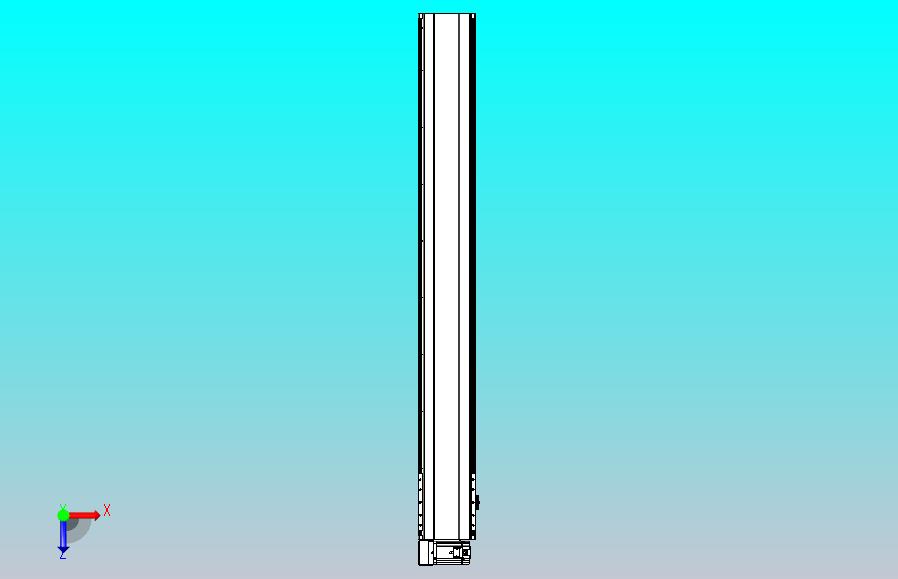 皮带直线轴半封闭可选导轨TPA-HNB-202D-140-L1500-LU-Y-P75-N3