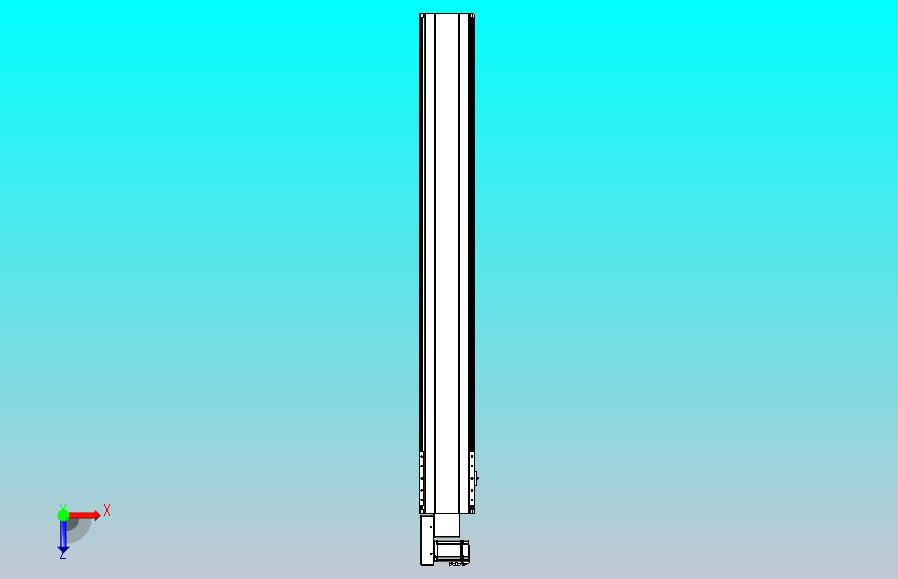 皮带直线轴半封闭可选导轨TPA-HNB-202D-140-L1500-ML-Y-P75-N3