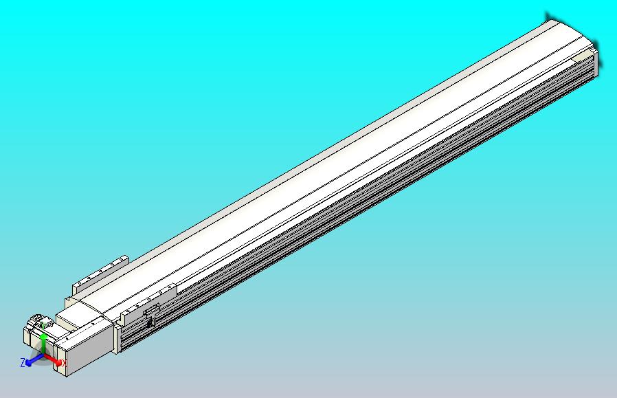 皮带直线轴半封闭可选导轨TPA-HNB-202D-140-L1500-MR-C-P75-N3