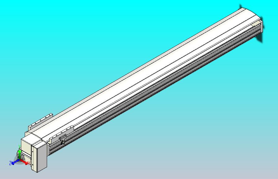 皮带直线轴半封闭可选导轨TPA-HNB-202D-140-L1550-RP-C-P75-N3