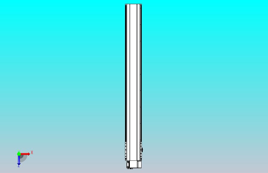 皮带直线轴半封闭可选导轨TPA-HNB-202D-140-L1550-RP-Y-P75-N3
