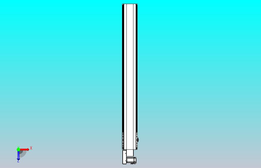 皮带直线轴半封闭可选导轨TPA-HNB-202D-140-L1600-ML-Y-P75-N3