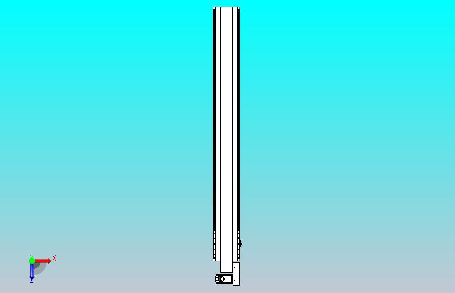 皮带直线轴半封闭可选导轨TPA-HNB-202D-140-L1600-MR-Y-P75-N3