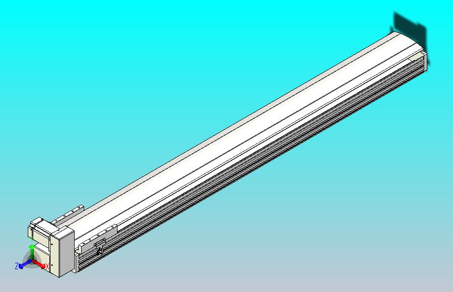 皮带直线轴半封闭可选导轨TPA-HNB-202D-140-L1600-RU-C-P75-N3