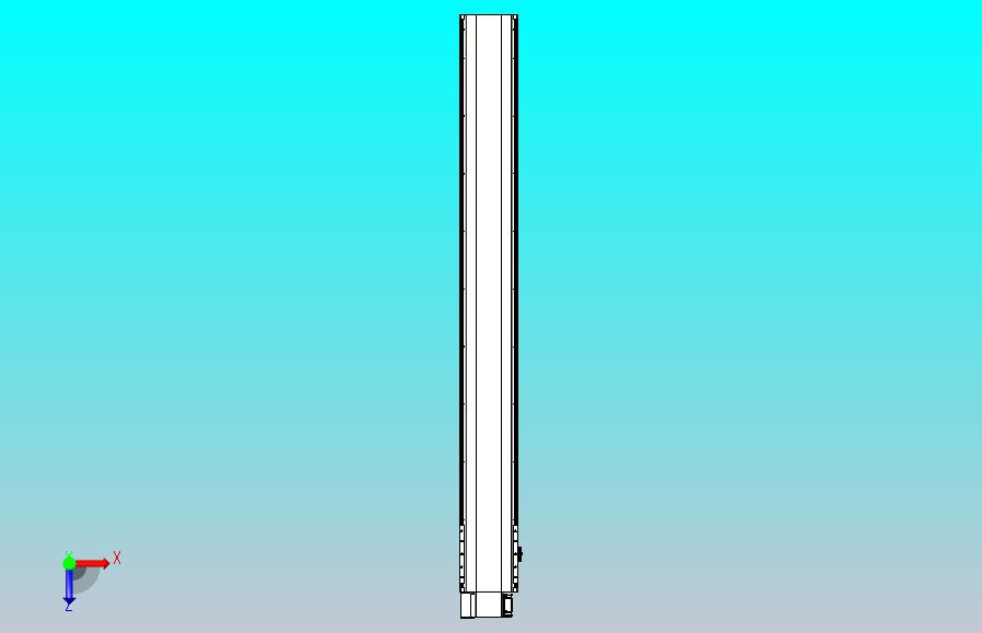 皮带直线轴半封闭可选导轨TPA-HNB-202D-140-L1650-LP-Y-P75-N3