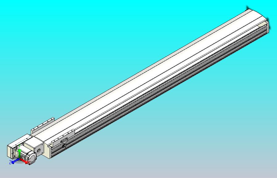 皮带直线轴半封闭可选导轨TPA-HNB-202D-140-L1650-ML-C-P75-N3