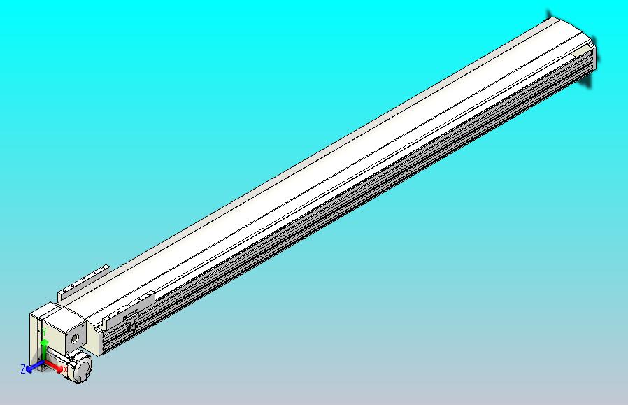 皮带直线轴半封闭可选导轨TPA-HNB-202D-140-L1700-LP-C-P75-N3