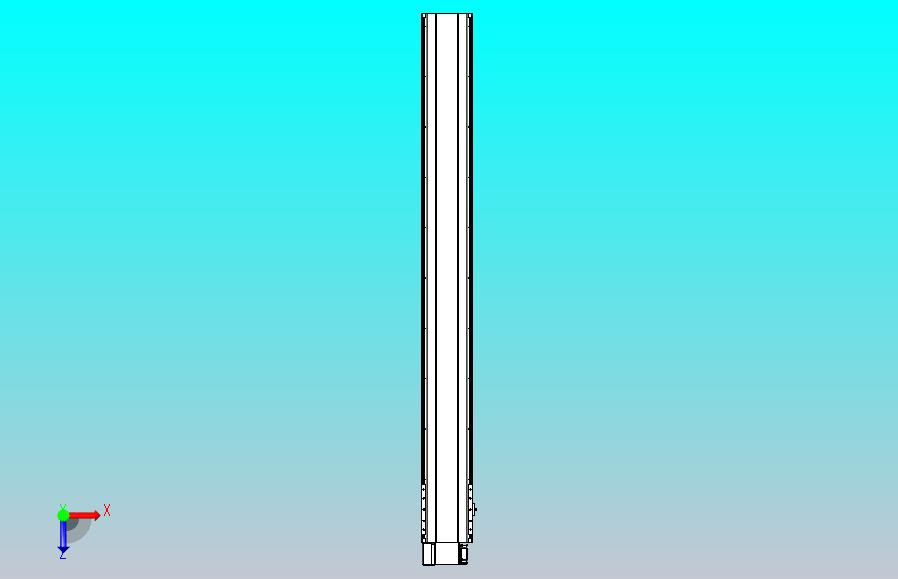 皮带直线轴半封闭可选导轨TPA-HNB-202D-140-L1750-LP-Y-P75-N3