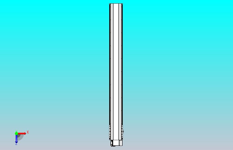 皮带直线轴半封闭可选导轨TPA-HNB-202D-140-L1750-RP-Y-P75-N3